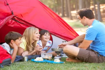 Camping en famille